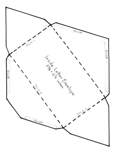 Printable Diy Envelope Template