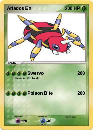 Pokémon Ariados EX 1 1 - Swervo - My Pokemon Card