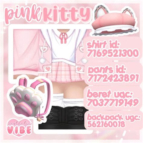 Cute Pink Kawaii Roblox Outfits with codes | Coding, Roblox, Roblox roblox