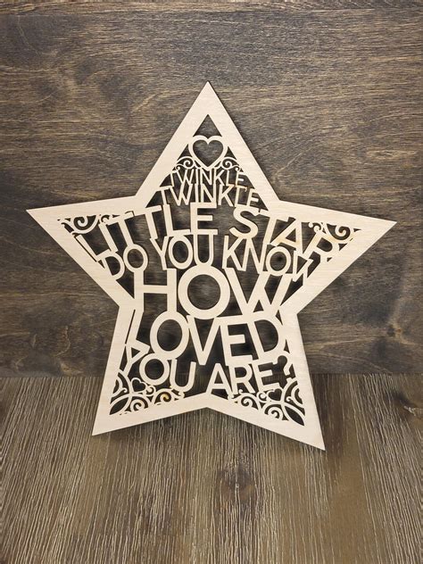 Twinkle Twinkle Little Star Nursery Decor You Are so Loved - Etsy