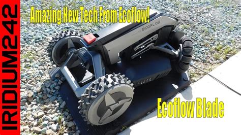 EcoFlow BLADE Robotic Lawn Mower - Hot New Tech From Ecoflow!