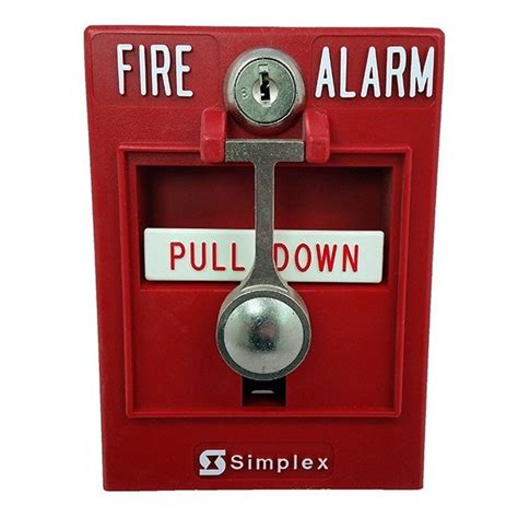 Simplex Manual Call Point 2099 Series, For Fire Alarm System at ₹ 1600 ...