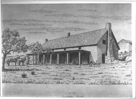 [Drawing of the Escarbada Ranch House] - Side 1 of 1 - The Portal to ...