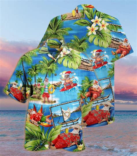 Santa Claus Hawaiian Shirt - TAGOTEE • LeeSilk Shop