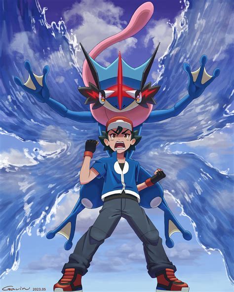 ArtStation - Ash's Greninja