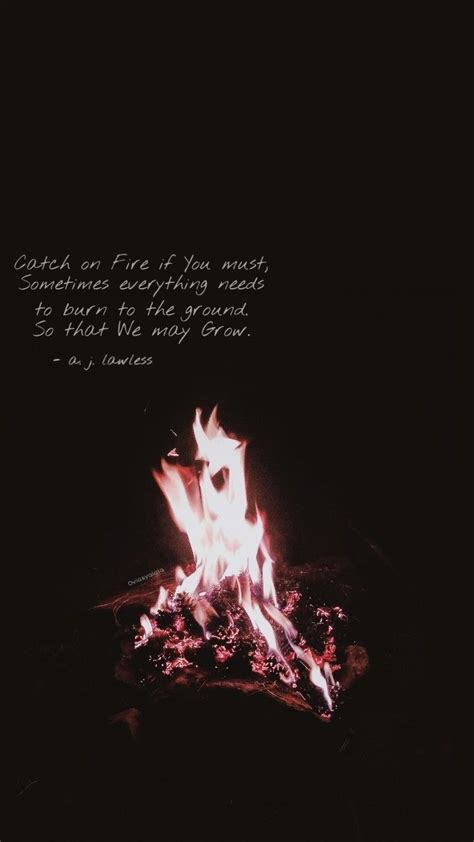 fire quotes wallpaper