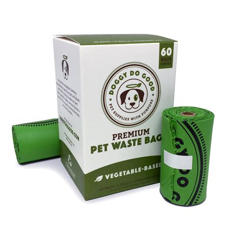 Biodegradable Dog Poop Bags | Compostable Dog Waste Bags | 100% Plastic ...