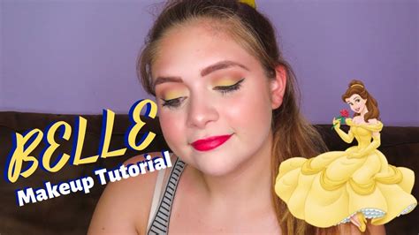 Disney's Belle Makeup Tutorial - YouTube