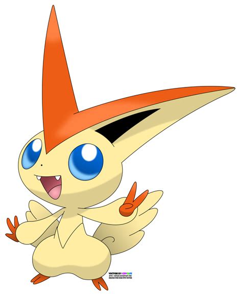 victini vector | Pokemon pokedex, Cute pokemon wallpaper, Cute pokemon