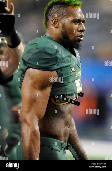 January 01, 2015: Baylor Bears defensive end Shawn Oakman #2 in the ...