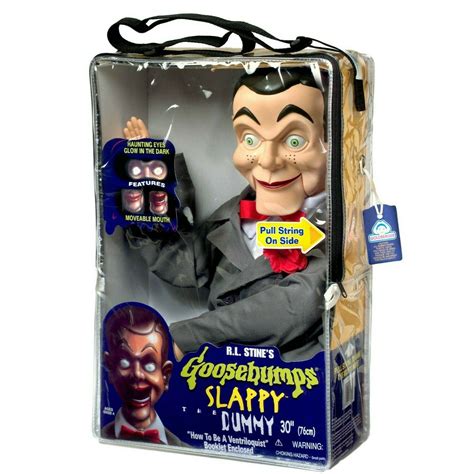 Slappy Goosebumps Super Deluxe Upgrade Ventriloquist Dummy Moving Eyes ...