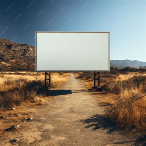 Premium AI Image | blank billboard mockup