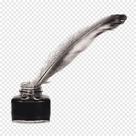 Paper Quill Fountain pen Inkwell, feather, ink, pencil png | PNGEgg