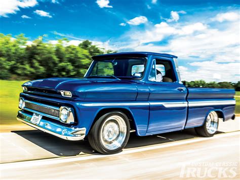 1964 Chevy C10 - True Blue Companion - Custom Classic Trucks Magazine