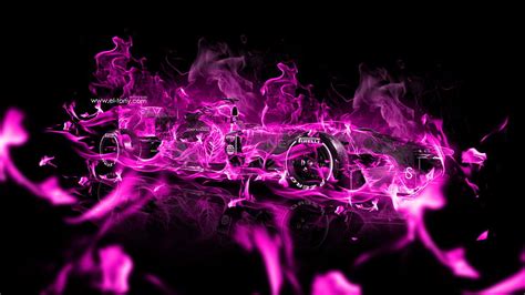 F1 Super Fire Abstract Car 2015 el Tony, Pink Fire HD wallpaper | Pxfuel