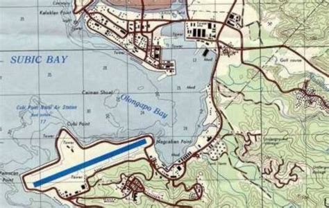 Subic Bay Naval Station Map - News Current Station In The Word