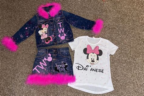 Minnie Mouse 3pc Outfit - Etsy