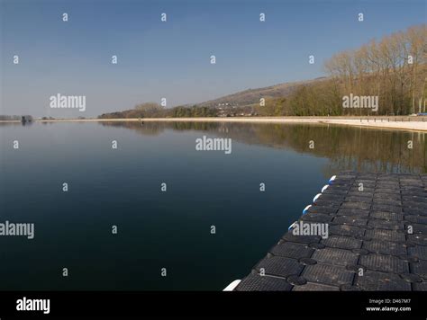 Cheddar Axbridge Reservoir Somerset England Stock Photo - Alamy