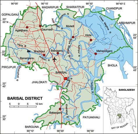 Bangladesh All Zila Map