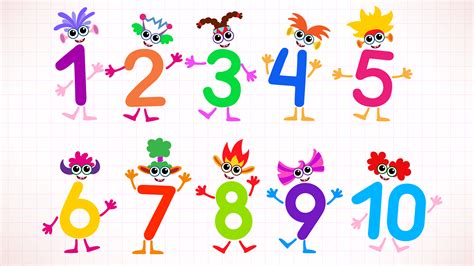 SUPER NUMBERS! Children Learn to Write Number in Kindergarten Babies ...