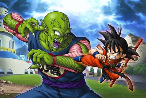 free download | Kid Goku vs piccolo, anime, piccolo, fight, thunder ...