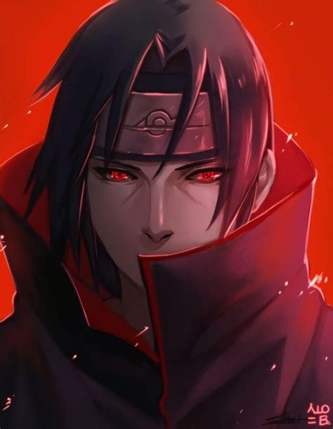 Amazing Itachi Fanart | Itachi akatsuki, Itachi mangekyou sharingan ...