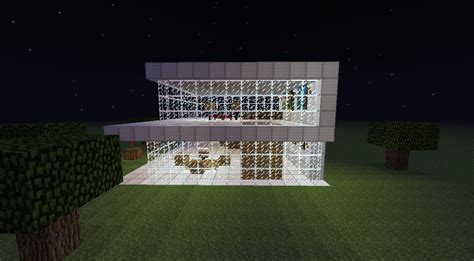 Iron Modern House Minecraft Map