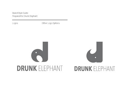 Drunk Elephant Logo Redesign on Behance