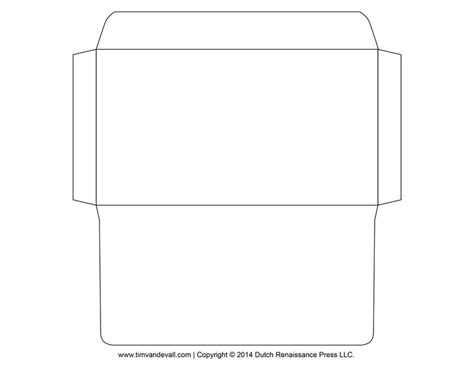 Printable Envelope Template | Envelope printing template, Envelope ...