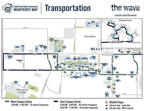 Map and Directions | California State University Monterey Bay