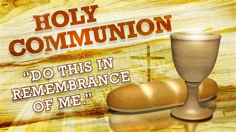 Holy Communion Motion 1 - YouTube