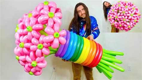 DIY Balloon Bouquet! Tutorial | Decoration Idea - YouTube