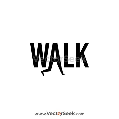 Walk Logo Template - (.Ai .PNG .SVG .EPS Free Download)