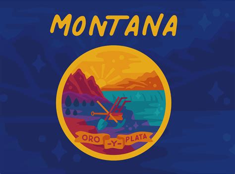 Montana State Flag by Ricci Gertz on Dribbble