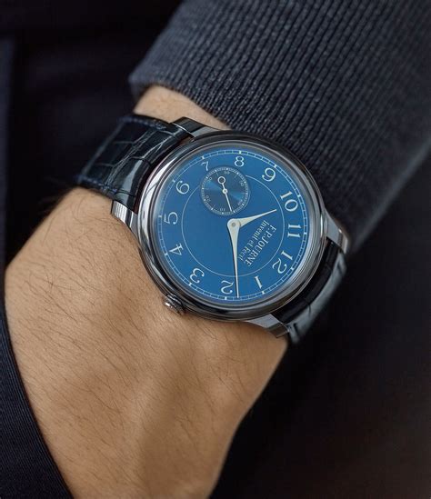 F.P. Journe Chronomètre Bleu | Buy F.P.Journe tantalum blue dial watch ...