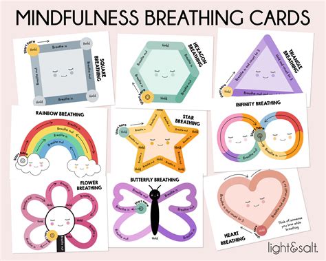 Mindfulness Breathing Exercises Activities for kids – LightandSaltDesign