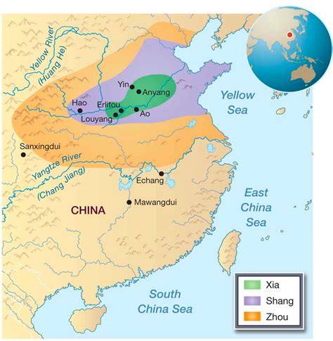 Detailed Map Of Ancient China