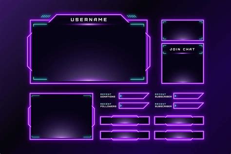 Twitch Background Template Vol.2 – Free Design Resources