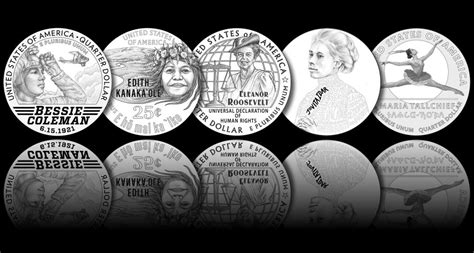 2023 American Women Quarter Designs | CoinNews