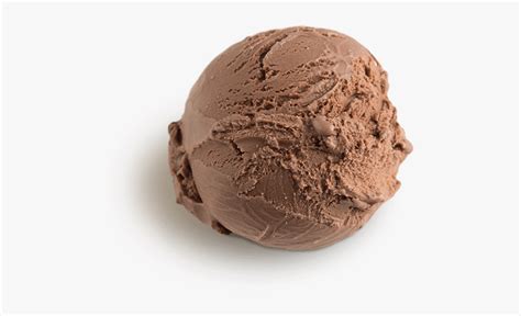 Chocolate Ice Cream Scooped - Scoop Of Chocolate Ice Cream, HD Png ...