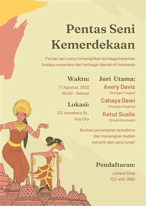 √ Poster Pentas Seni Sekolah - Blog Edukasi