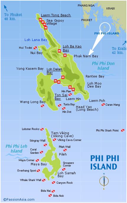 All Attractions Around the World: Phi Phi Islands | Love at first sight