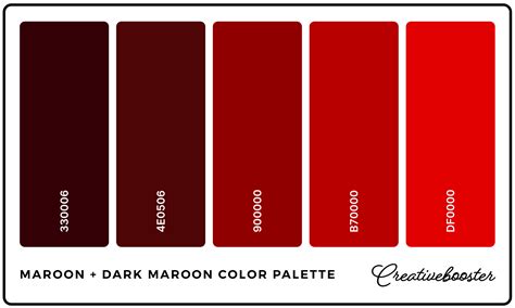 20+ Best Maroon Color Palettes (Colors That Go With Maroon ...