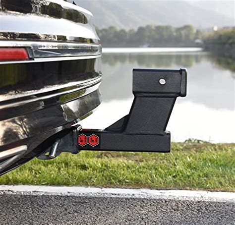 TOPTOW Trailer Receiver Hitch Extender Adapter 6" Drop/Riser, 8" and 10 ...