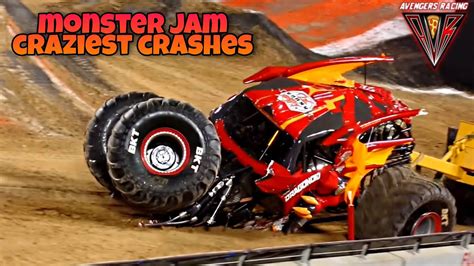 Monster Jam CRAZIEST CRASHES OF ALL TIME - YouTube