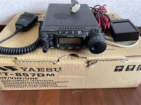 SOLD! Used YAESU FT-857D HF/VHF/UHF Transceiver, 45% OFF