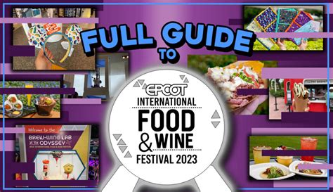 Full Guide to the 2023 EPCOT International Food & Wine Festival - WDW ...