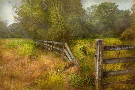 Country - Landscape - Lazy Meadows Photograph by Mike Savad