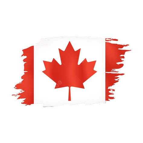 Canada Torn Flag, Canada Flag, Canada Watercolor Flag, Joked Torn Flag ...