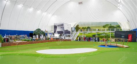 Indoor golf dome | DUOL - Air supported structure